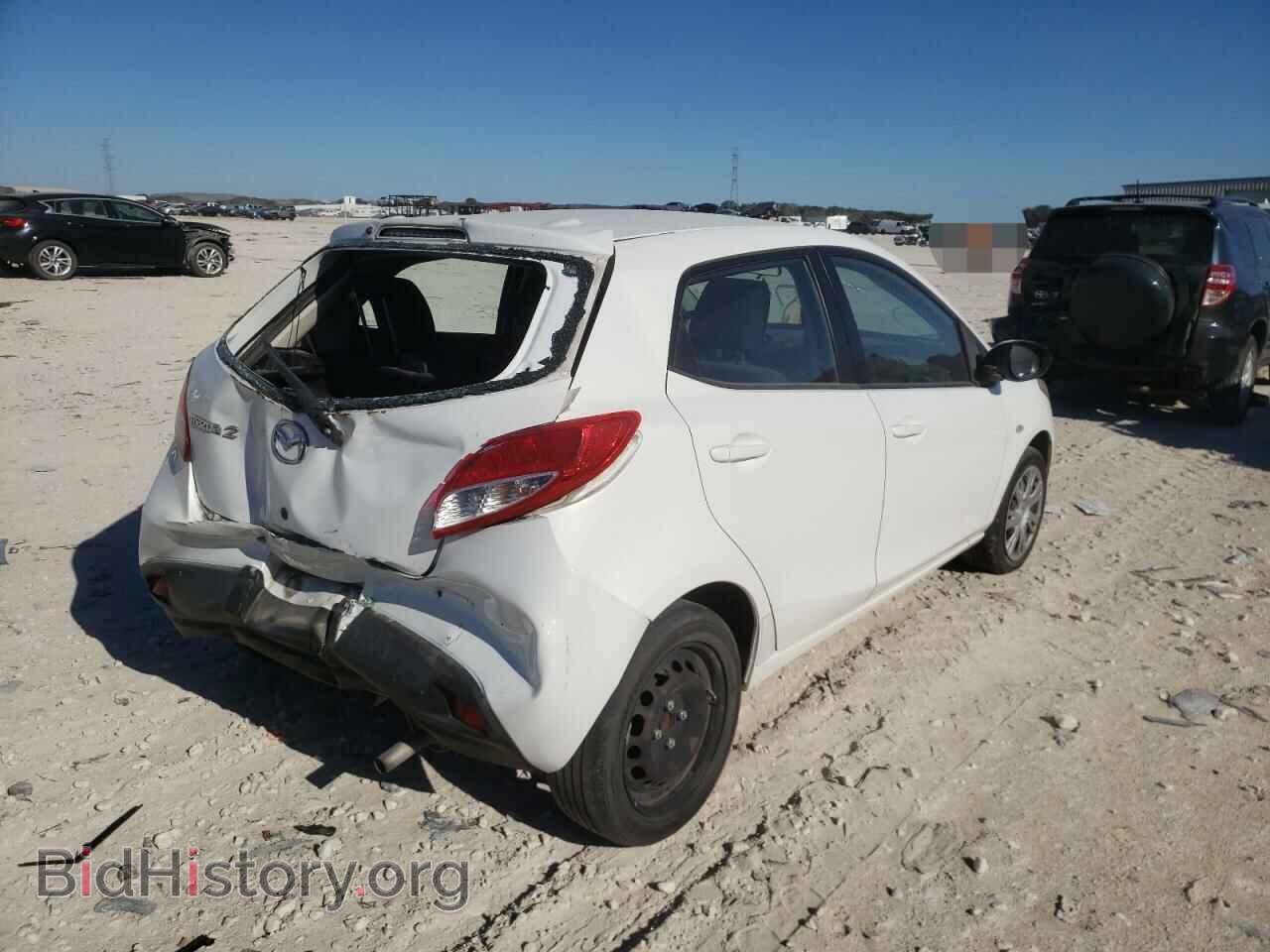 2014 MAZDA 2 - VIN: JM1DE1KY1E0186215 - Фото 4