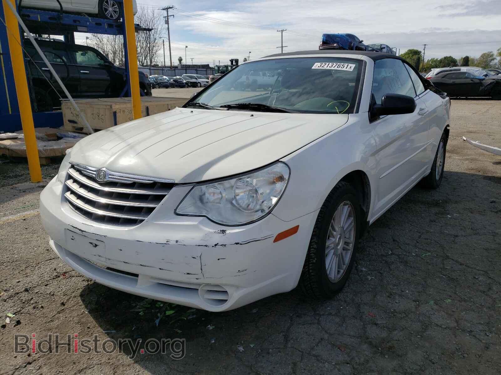 2008 CHRYSLER SEBRING - VIN: 1C3LC45K28N207577 - Фото 2