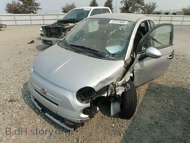 2013 FIAT 500 - VIN: 3C3CFFAR1DT673713 - Фото 2