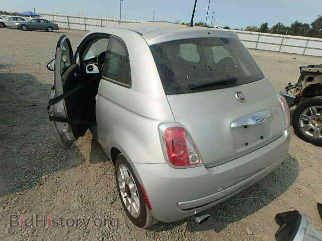 2013 FIAT 500 - VIN: 3C3CFFAR1DT673713 - Фото 3