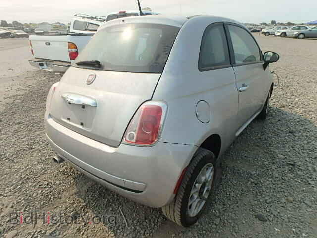 2013 FIAT 500 - VIN: 3C3CFFAR1DT673713 - Фото 4