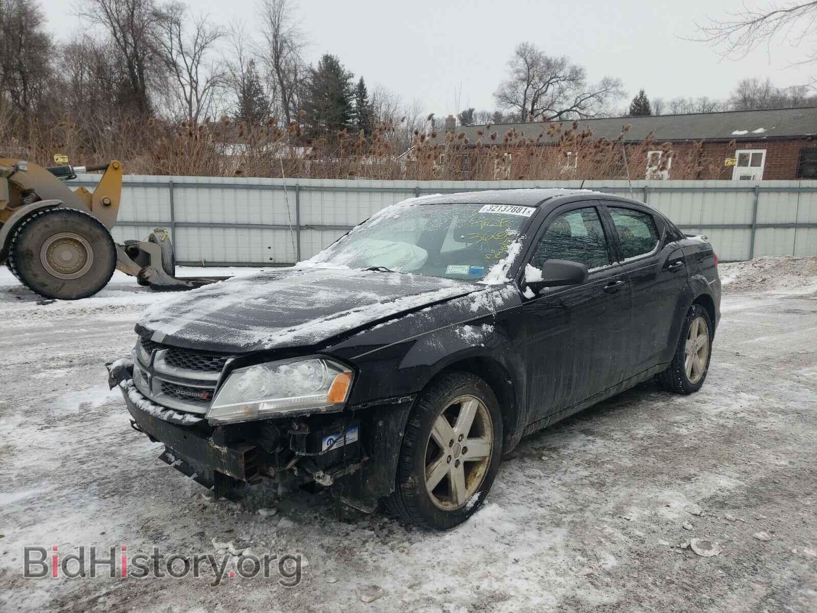 2013 DODGE AVENGER - VIN: 1C3CDZAB7DN537144 - Фото 2