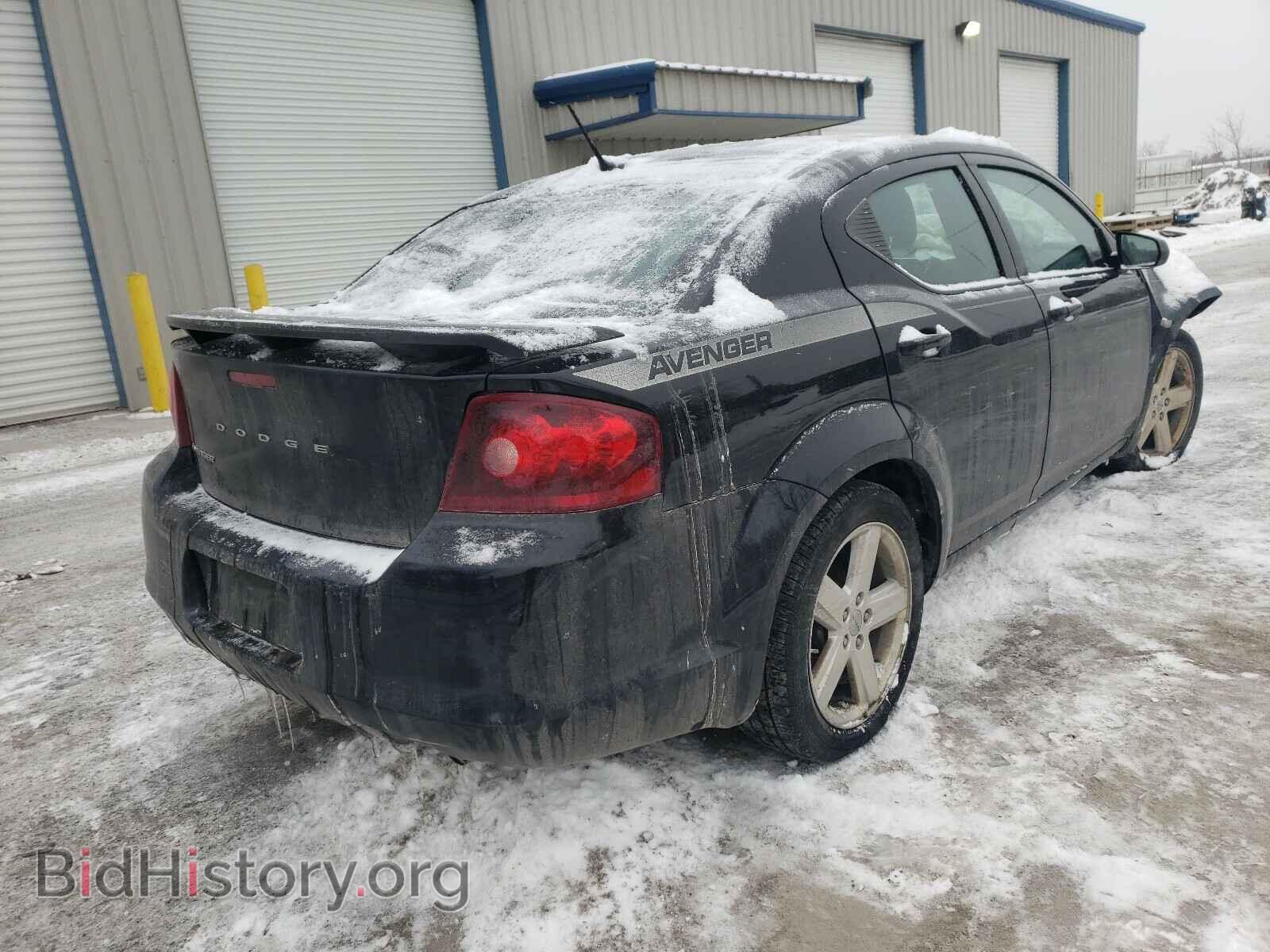 2013 DODGE AVENGER - VIN: 1C3CDZAB7DN537144 - Фото 4
