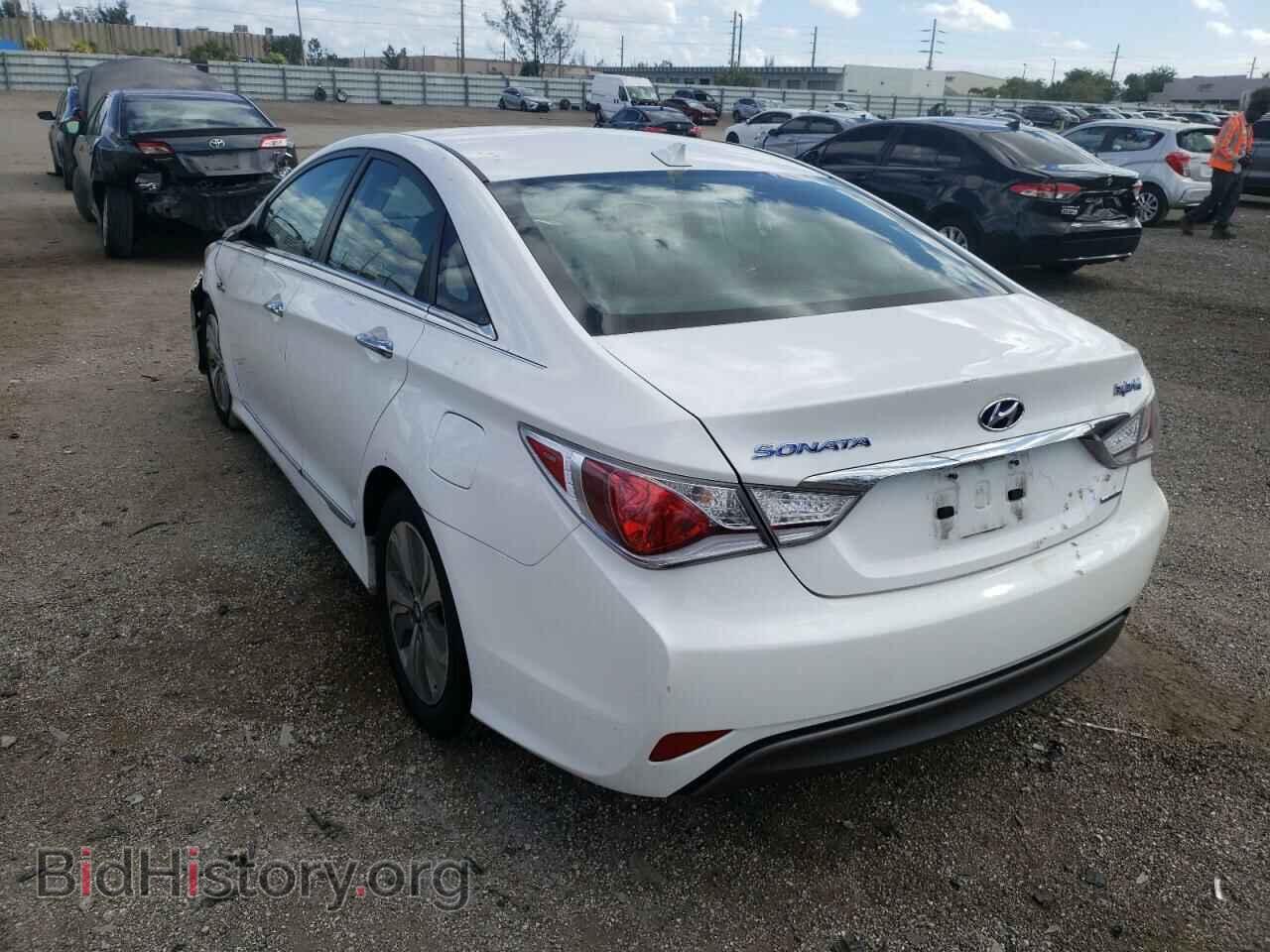 2014 HYUNDAI SONATA - VIN: KMHEC4A41EA112471 - Фото 3