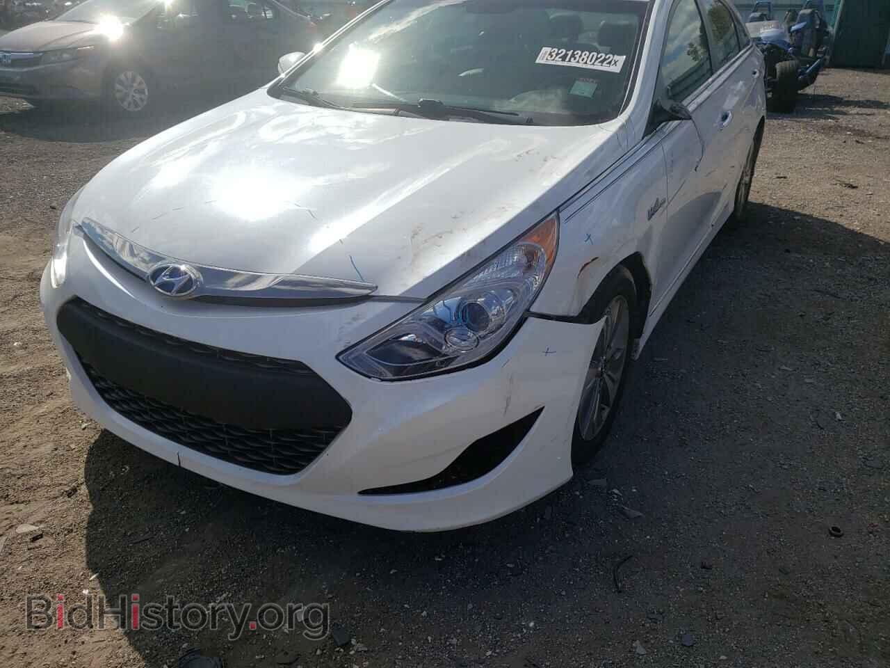 2014 HYUNDAI SONATA - VIN: KMHEC4A41EA112471 - Фото 9