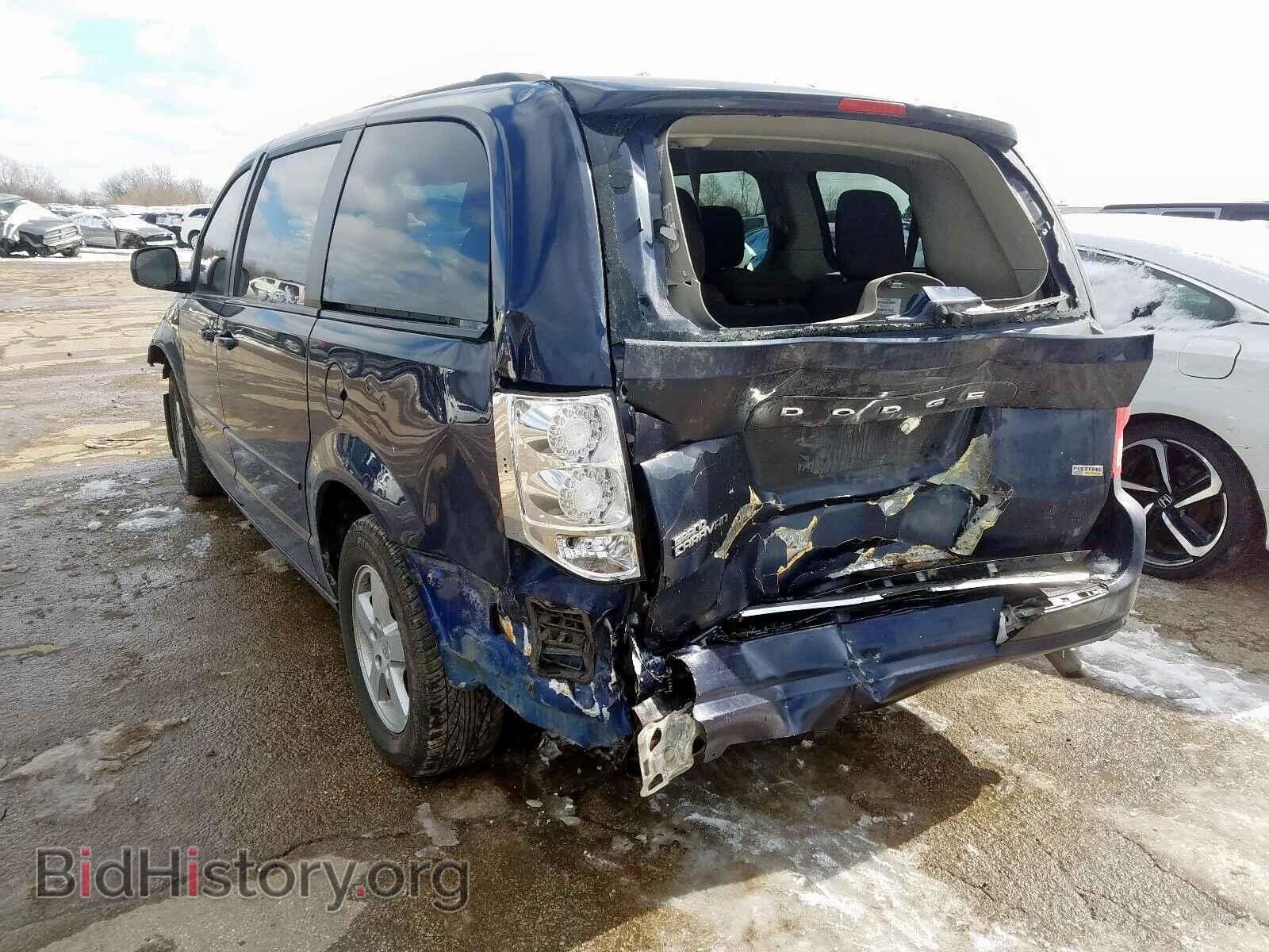 2013 DODGE CARAVAN - VIN: 2C4RDGCG7DR581196 - Фото 3