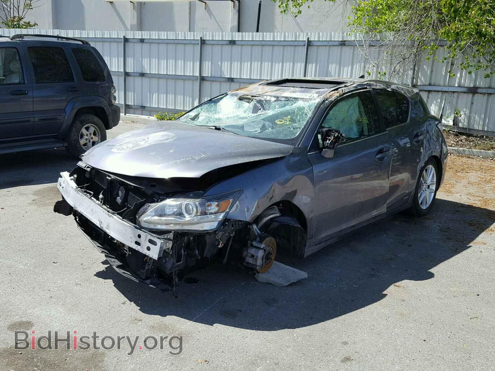 2014 LEXUS CT 200 - VIN: JTHKD5BH3E2181232 - Фото 2