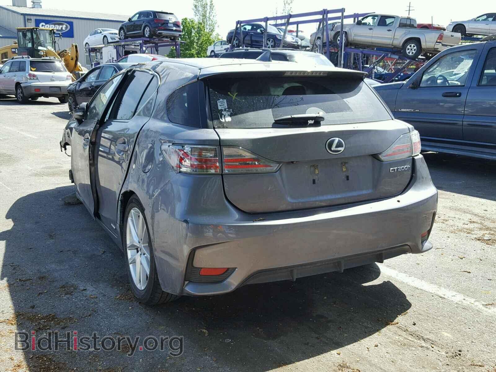 2014 LEXUS CT 200 - VIN: JTHKD5BH3E2181232 - Фото 3