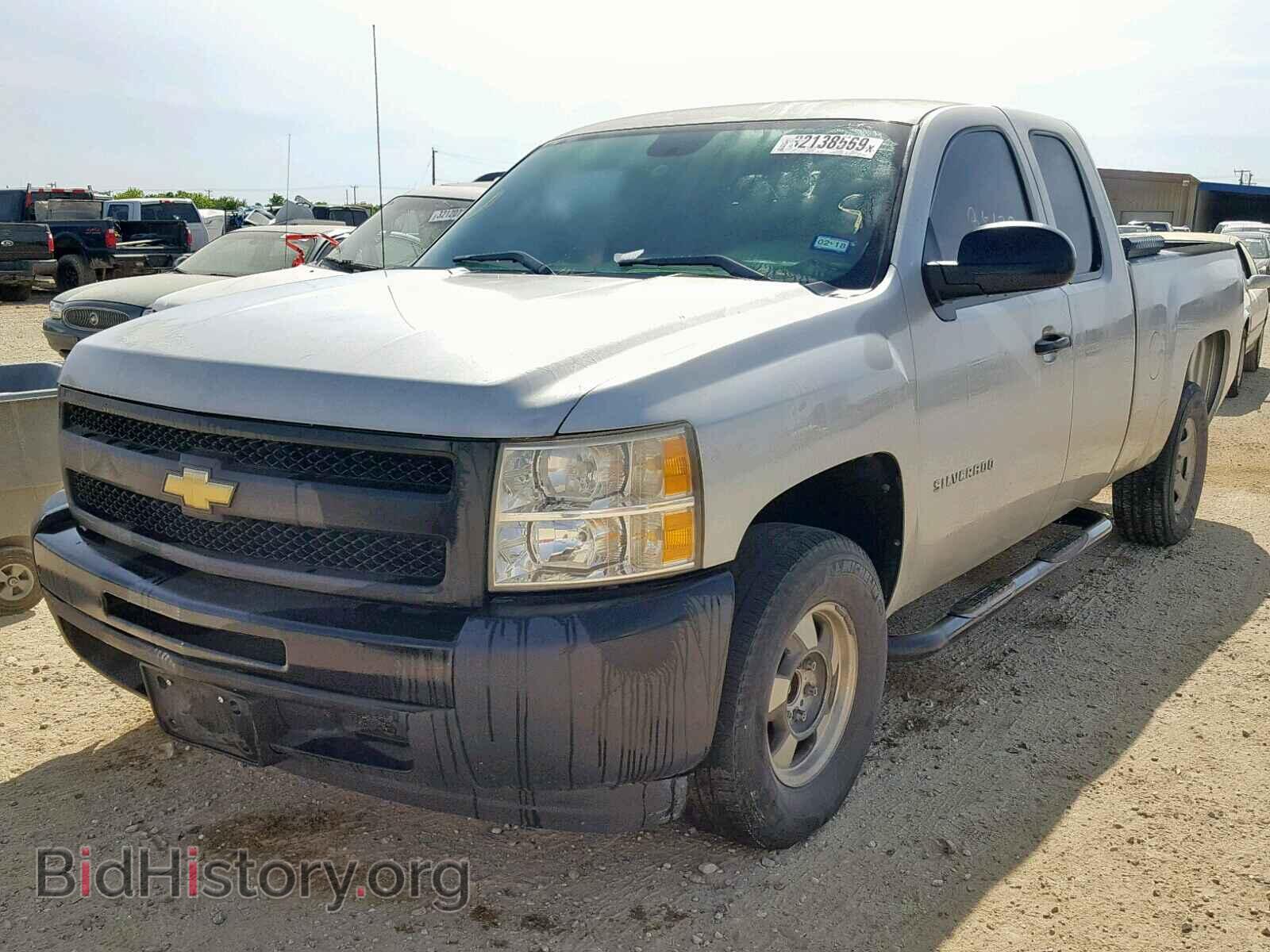 2011 CHEVROLET SILVERADO - VIN: 1GCRCPEX9BZ104546 - Фото 2