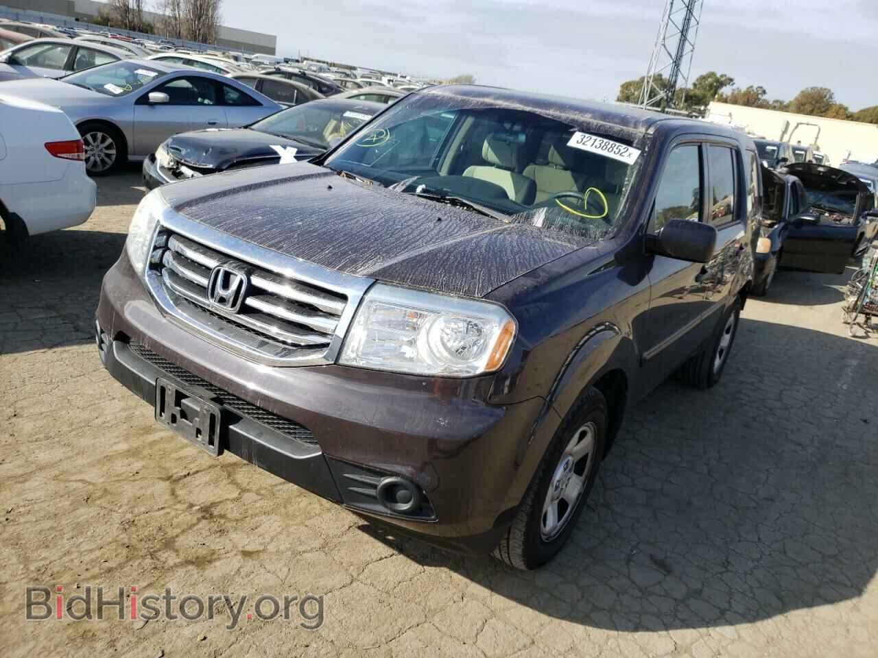 2013 HONDA PILOT - VIN: 5FNYF4H29DB002514 - Фото 2