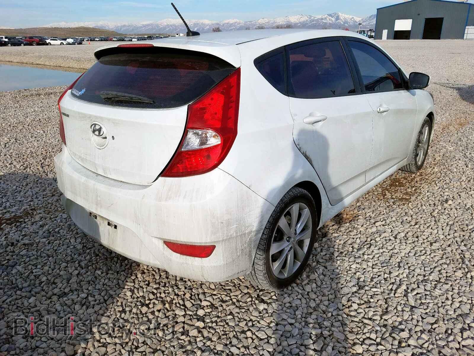 2012 HYUNDAI ACCENT - VIN: KMHCU5AE6CU058888 - Фото 4