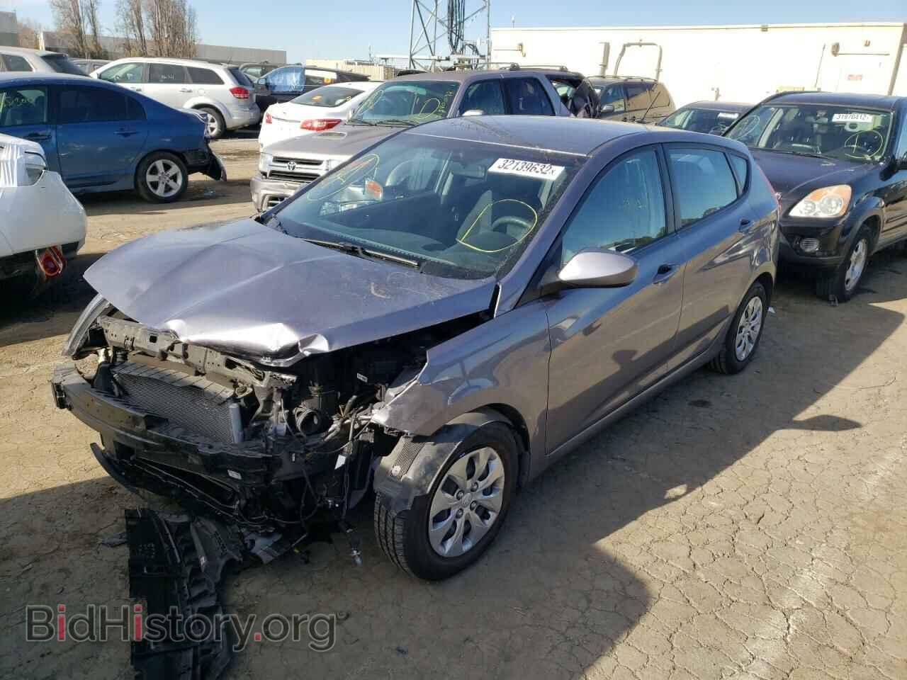 2017 HYUNDAI ACCENT - VIN: KMHCT5AE3HU306332 - Фото 2