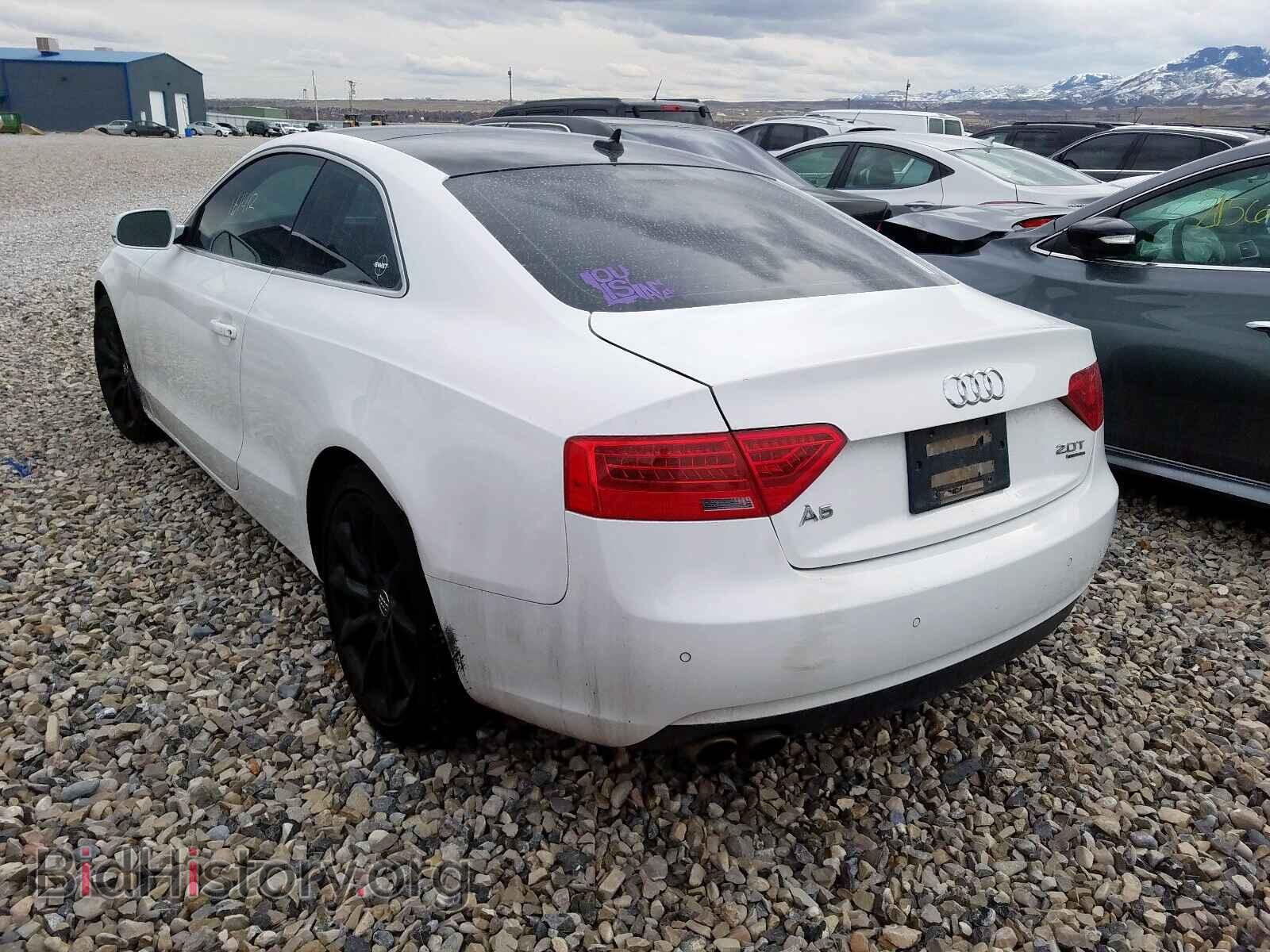 2013 AUDI A5 - VIN: WAULFAFR3DA067101 - Фото 3