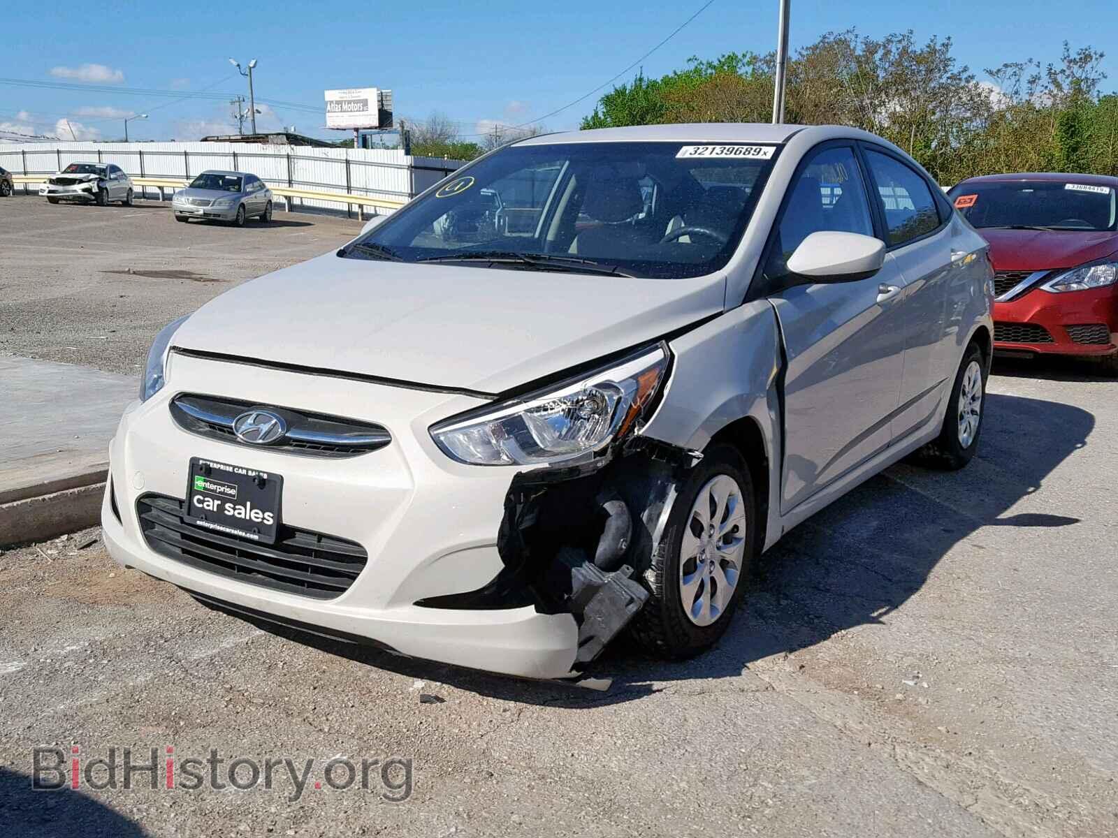 2016 HYUNDAI ACCENT - VIN: KMHCT4AE4GU982748 - Фото 2