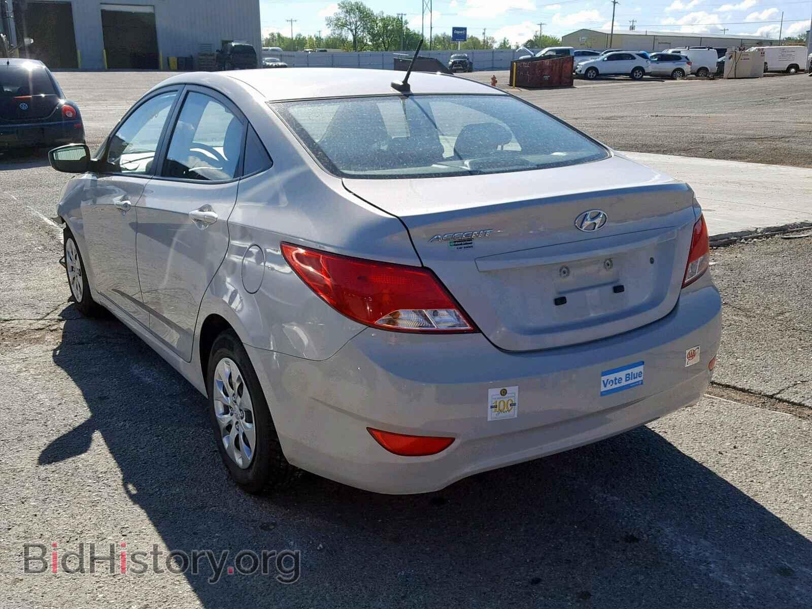 2016 HYUNDAI ACCENT - VIN: KMHCT4AE4GU982748 - Фото 3