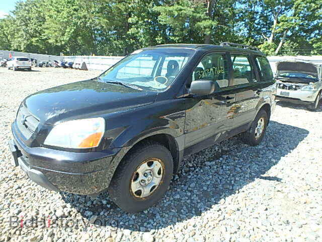 2005 HONDA PILOT - VIN: 2HKYF18165H555307 - Фото 2