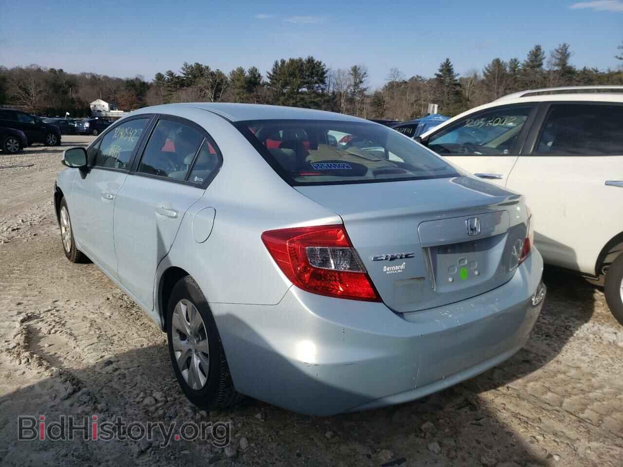 2012 HONDA CIVIC - VIN: 19XFB2F54CE307234 - Фото 3