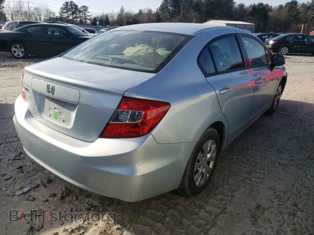 2012 HONDA CIVIC - VIN: 19XFB2F54CE307234 - Фото 4