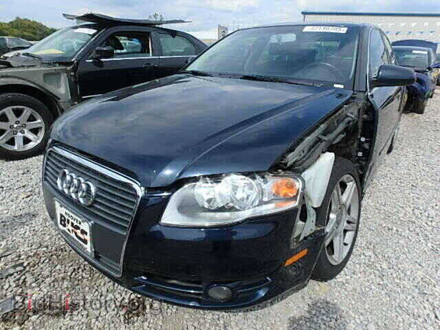 2007 AUDI A4 - VIN: WAUAF78E67A188519 - Фото 2