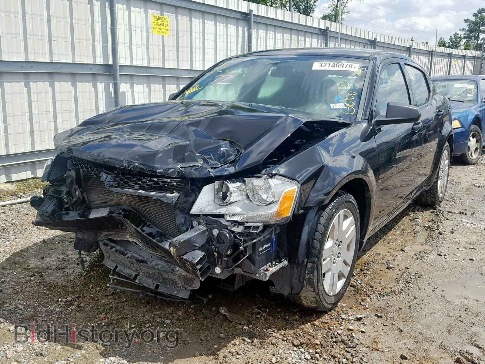 2014 DODGE AVENGER - VIN: 1C3CDZAB5EN221565 - Фото 2