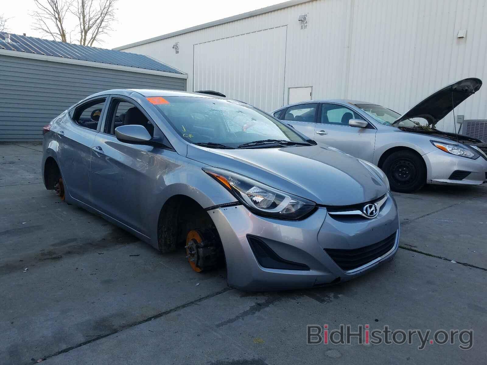 Photo 5NPDH4AEXFH643155 - HYUNDAI ELANTRA 2015