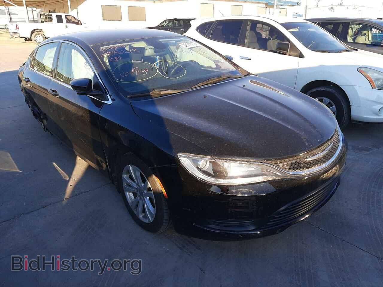 Фотография 1C3CCCFBXGN186212 - CHRYSLER 200 2016