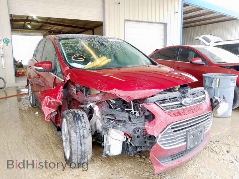 2014 Ford CMAX C-Max SEL (VIN 1FADP5BU1EL511495) — photo 1 of 10, Copart, damage: front end