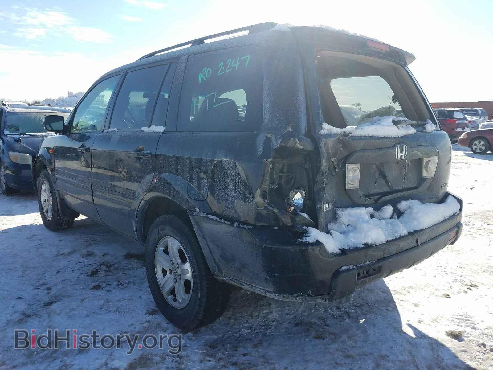 2008 HONDA PILOT - VIN: 5FNYF18288B006560 - Фото 3