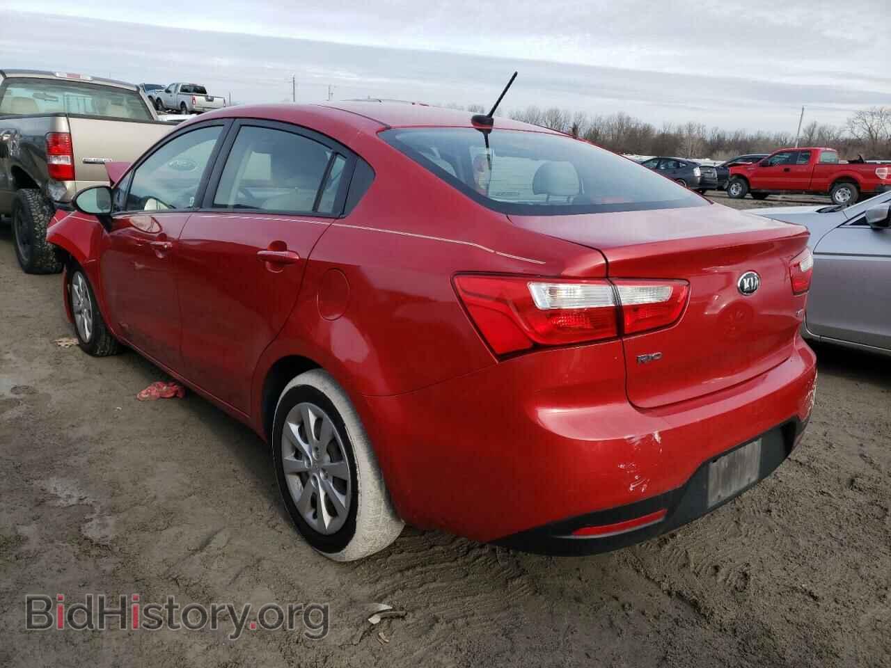 2014 KIA RIO - VIN: KNADM4A37E6416098 - Фото 3