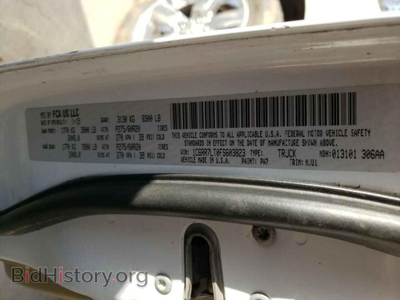 2015 RAM 1500 - VIN: 1C6RR7LT0FS603823 - Фото 10