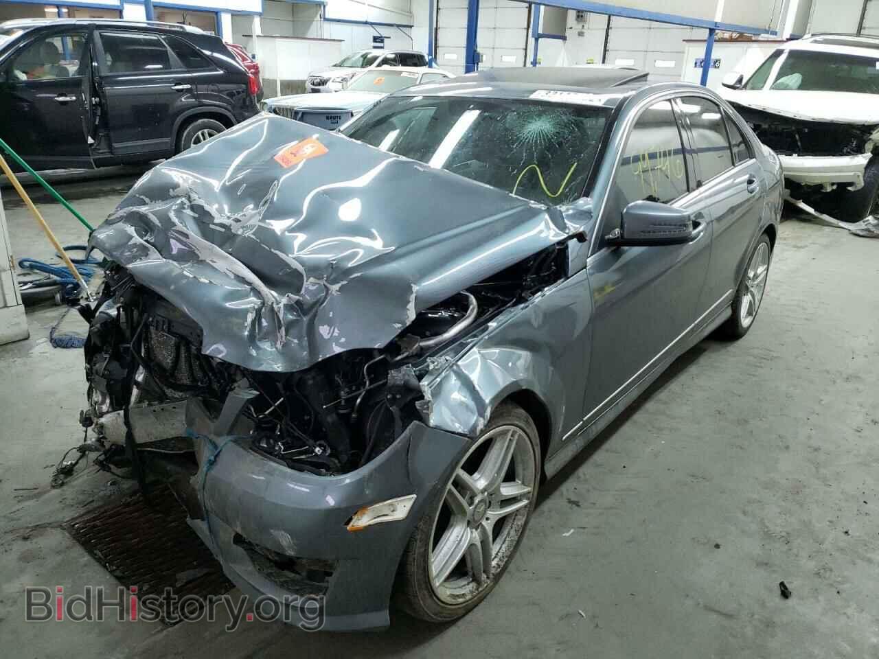 2012 MERCEDES-BENZ C-CLASS - VIN: WDDGF8BB3CA723596 - Фото 2