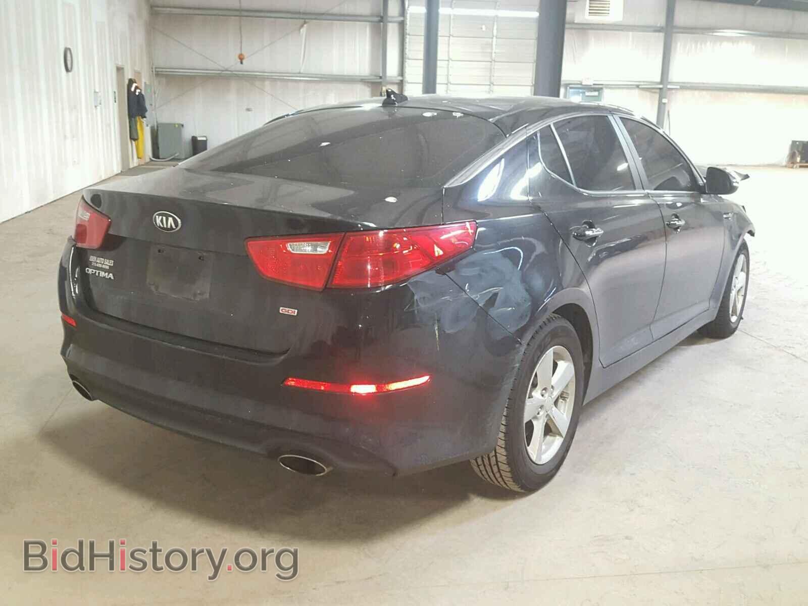2015 KIA OPTIMA - VIN: KNAGM4A71F5663477 - Photo 4