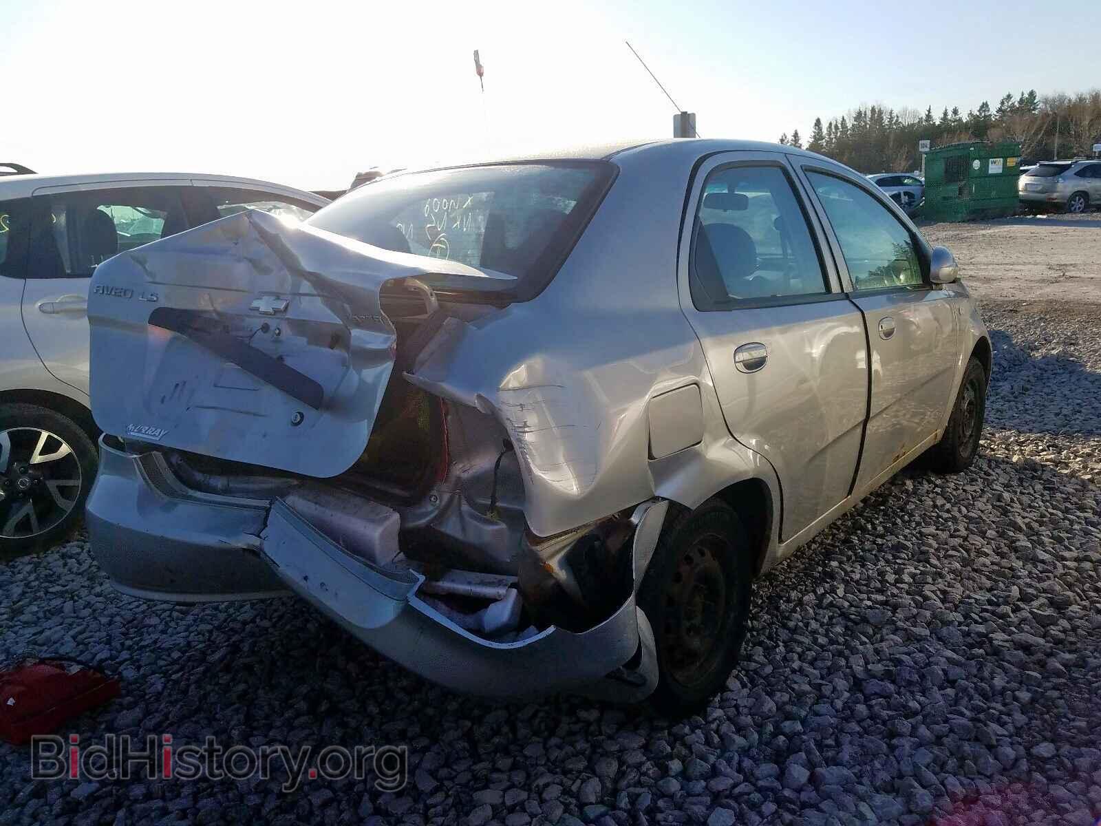 2006 CHEVROLET AVEO - VIN: KL1TD59646B516128 - Фото 4