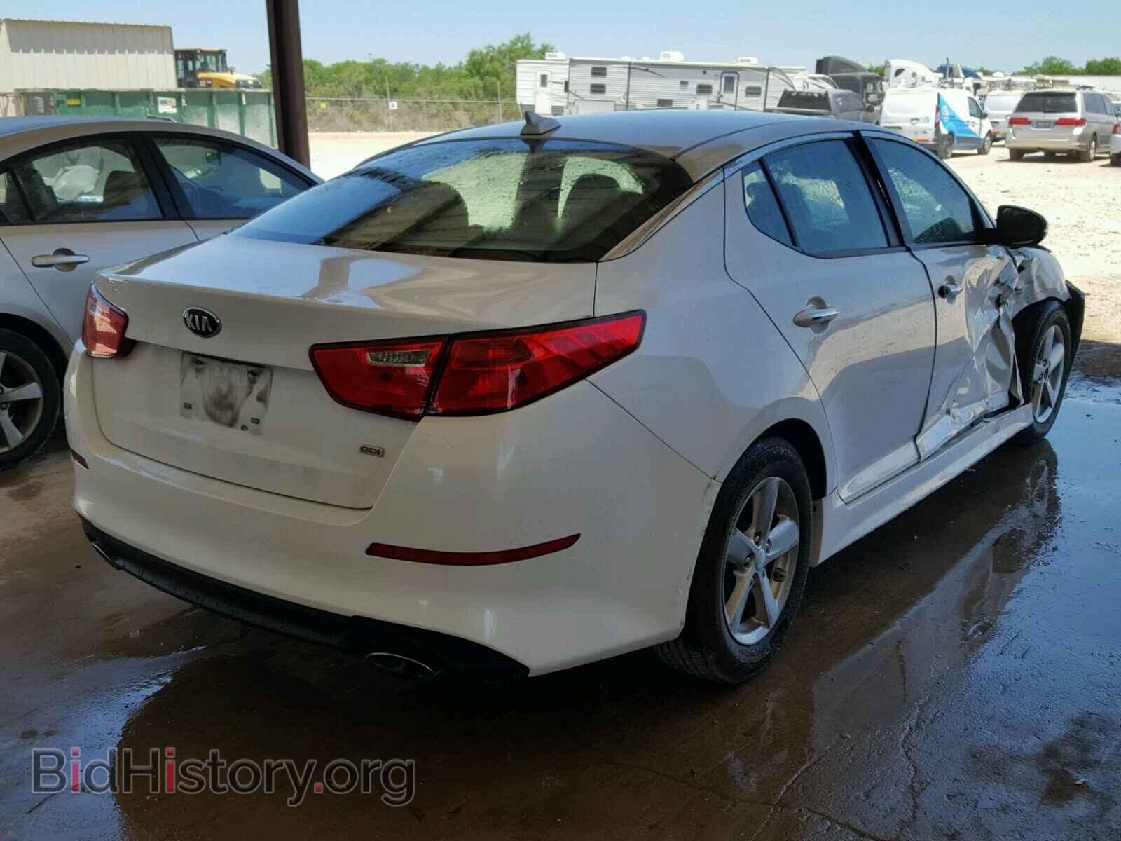 2014 KIA OPTIMA - VIN: 5XXGM4A70EG325419 - Фото 4