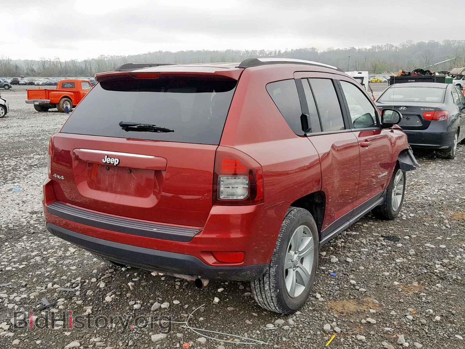 2014 JEEP COMPASS SP - VIN: 1C4NJDBB6ED841877 - Фото 4