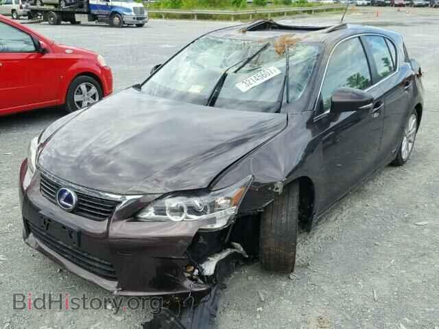 2012 LEXUS CT 200 - VIN: JTHKD5BH5C2078262 - Фото 2