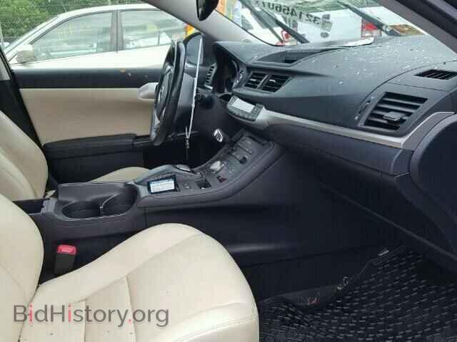 2012 LEXUS CT 200 - VIN: JTHKD5BH5C2078262 - Фото 5