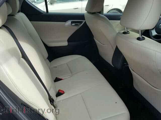 2012 LEXUS CT 200 - VIN: JTHKD5BH5C2078262 - Фото 6