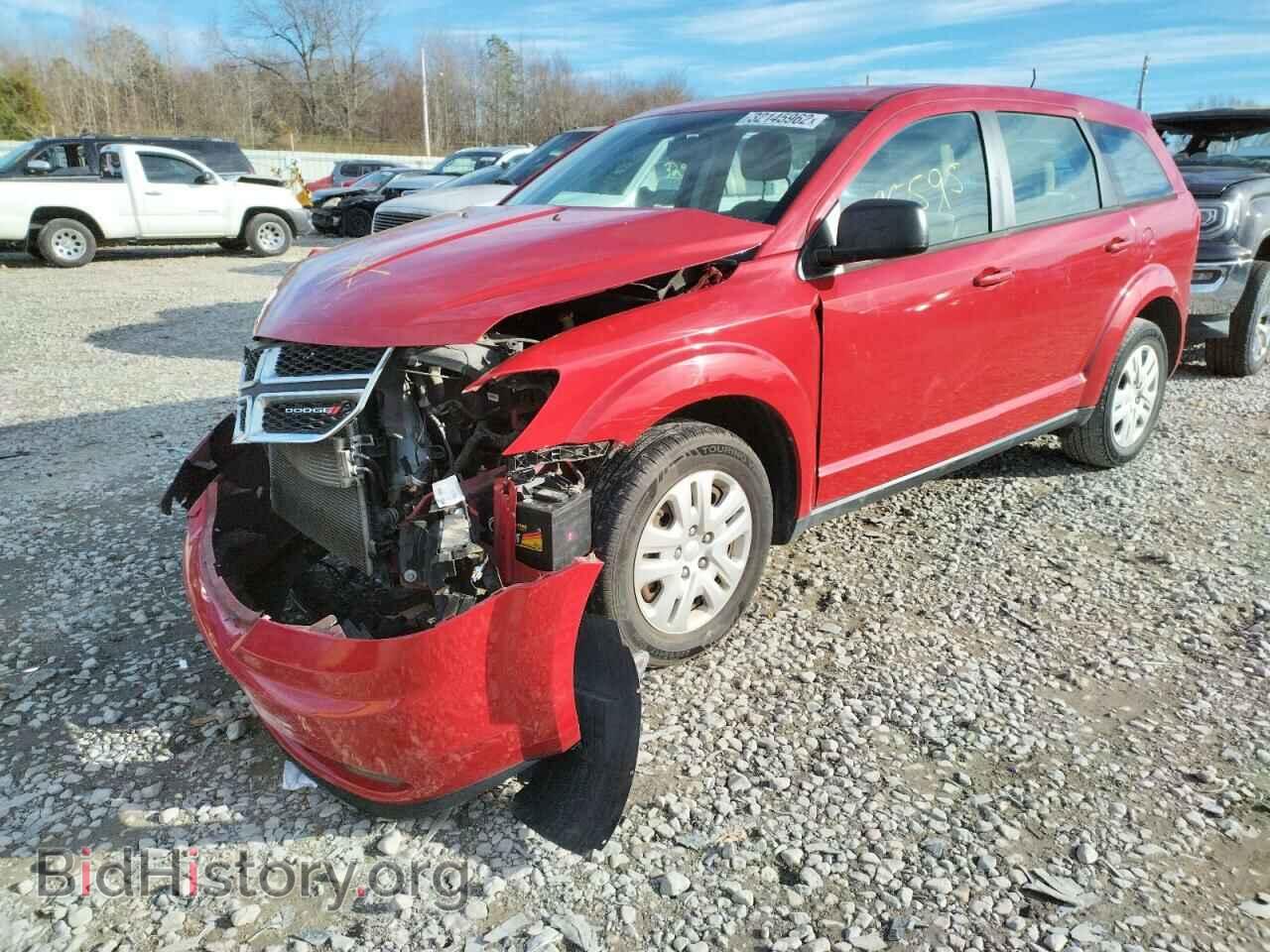 2014 DODGE JOURNEY - VIN: 3C4PDCAB7ET214322 - Фото 2