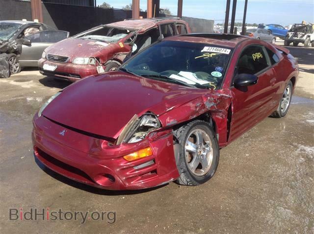 2003 MITSUBISHI ECLIPSE - VIN: 4A3AC44G73E018624 - Фото 2