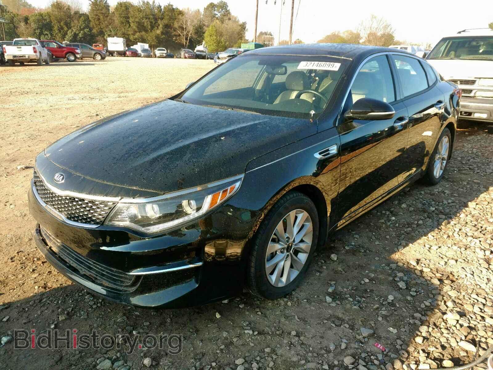 2016 KIA OPTIMA EX - VIN: 5XXGU4L35GG069727 - Фото 2