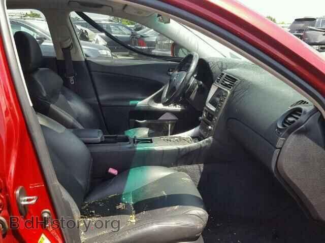 2007 LEXUS IS350 - VIN: JTHBE262075013552 - Фото 5
