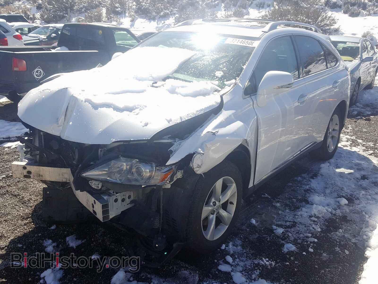 2011 LEXUS RX350 - VIN: 2T2BK1BA6BC080889 - Фото 2
