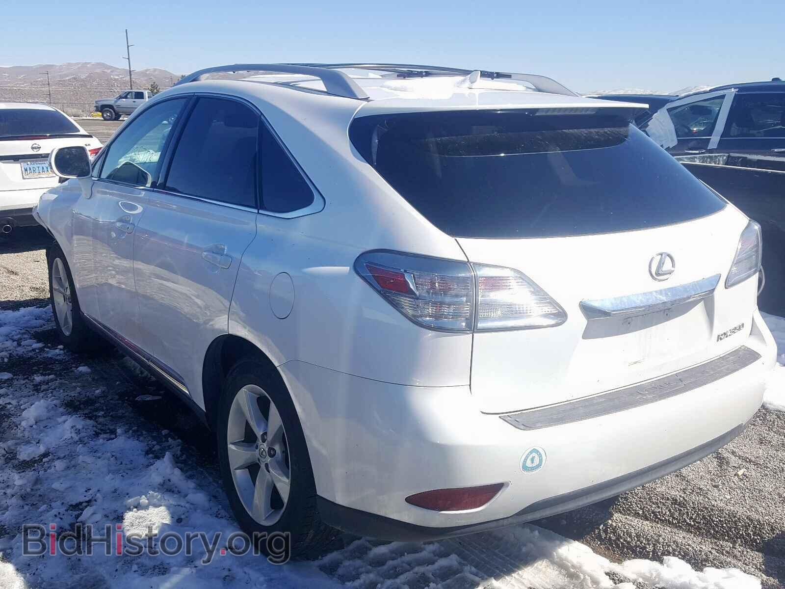 2011 LEXUS RX350 - VIN: 2T2BK1BA6BC080889 - Фото 3