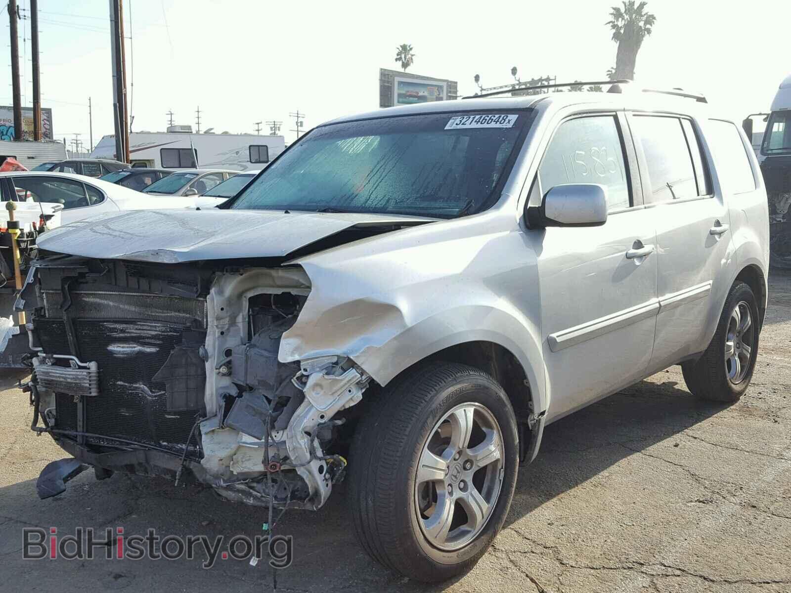 2012 HONDA PILOT - VIN: 5FNYF4H58CB046769 - Фото 2