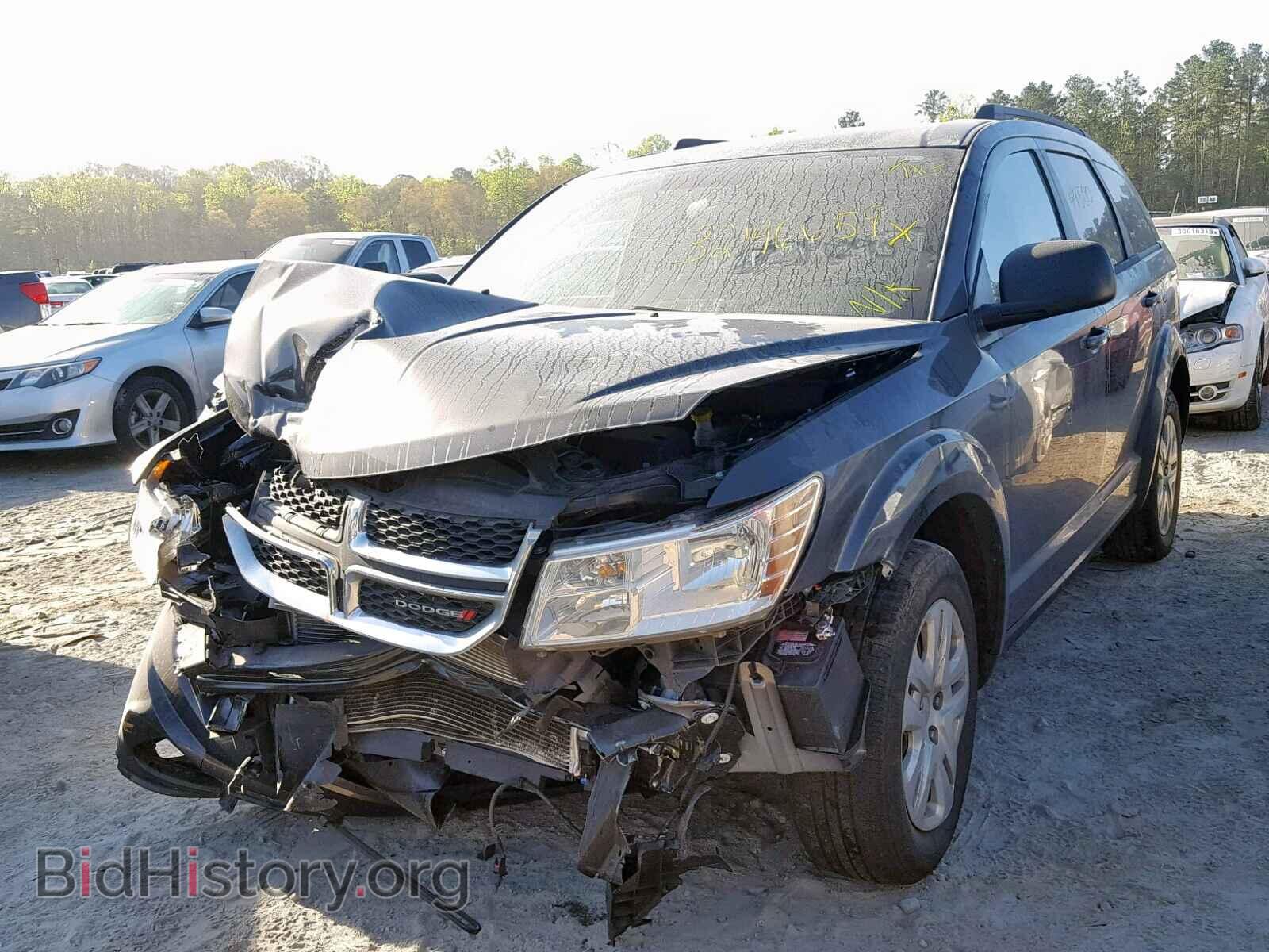 2017 DODGE JOURNEY SE - VIN: 3C4PDCABXHT707674 - Фото 2