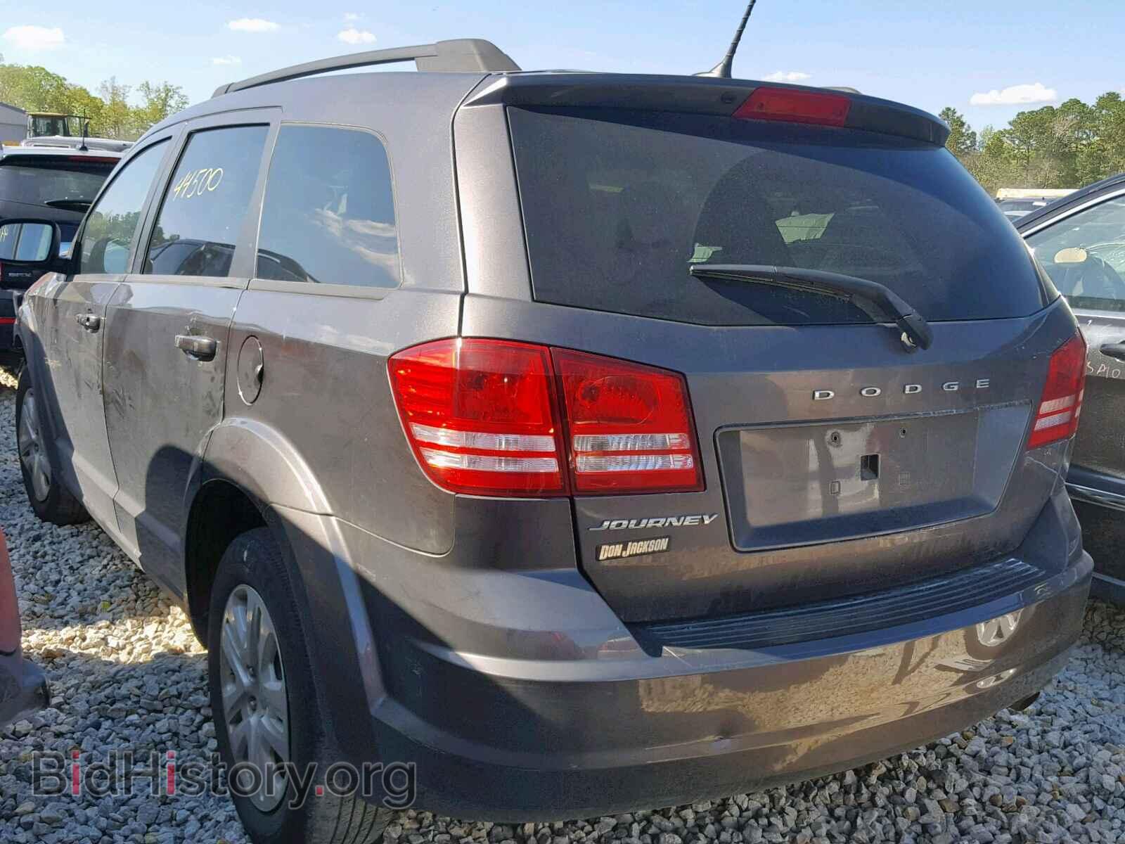 2017 DODGE JOURNEY SE - VIN: 3C4PDCABXHT707674 - Фото 3