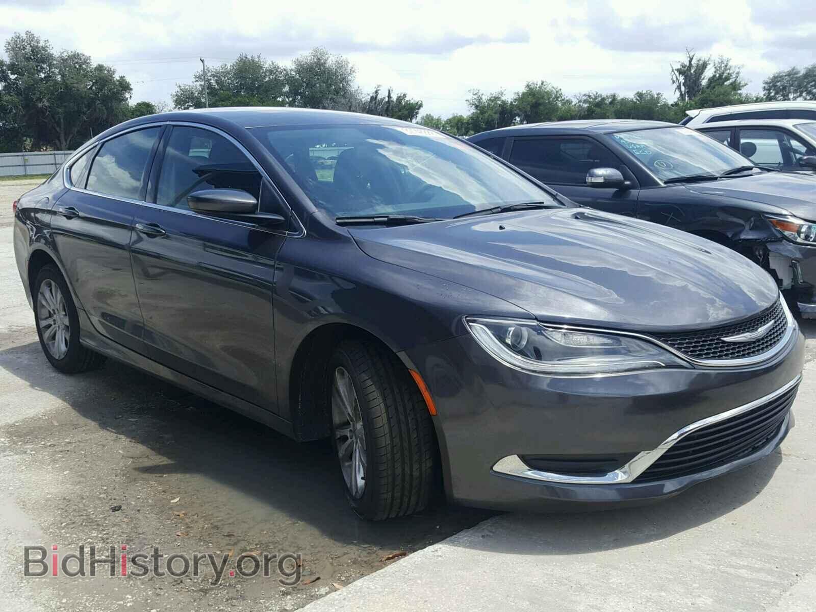 Фотография 1C3CCCAB6GN141050 - CHRYSLER 200 2016