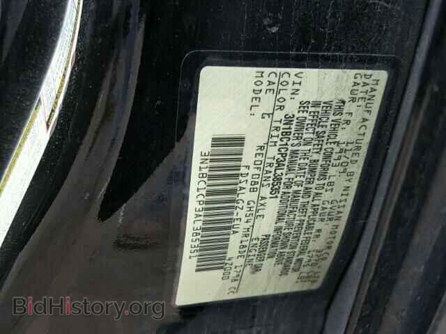 2010 NISSAN VERSA - VIN: 3N1BC1CP3AL385351 - Фото 10