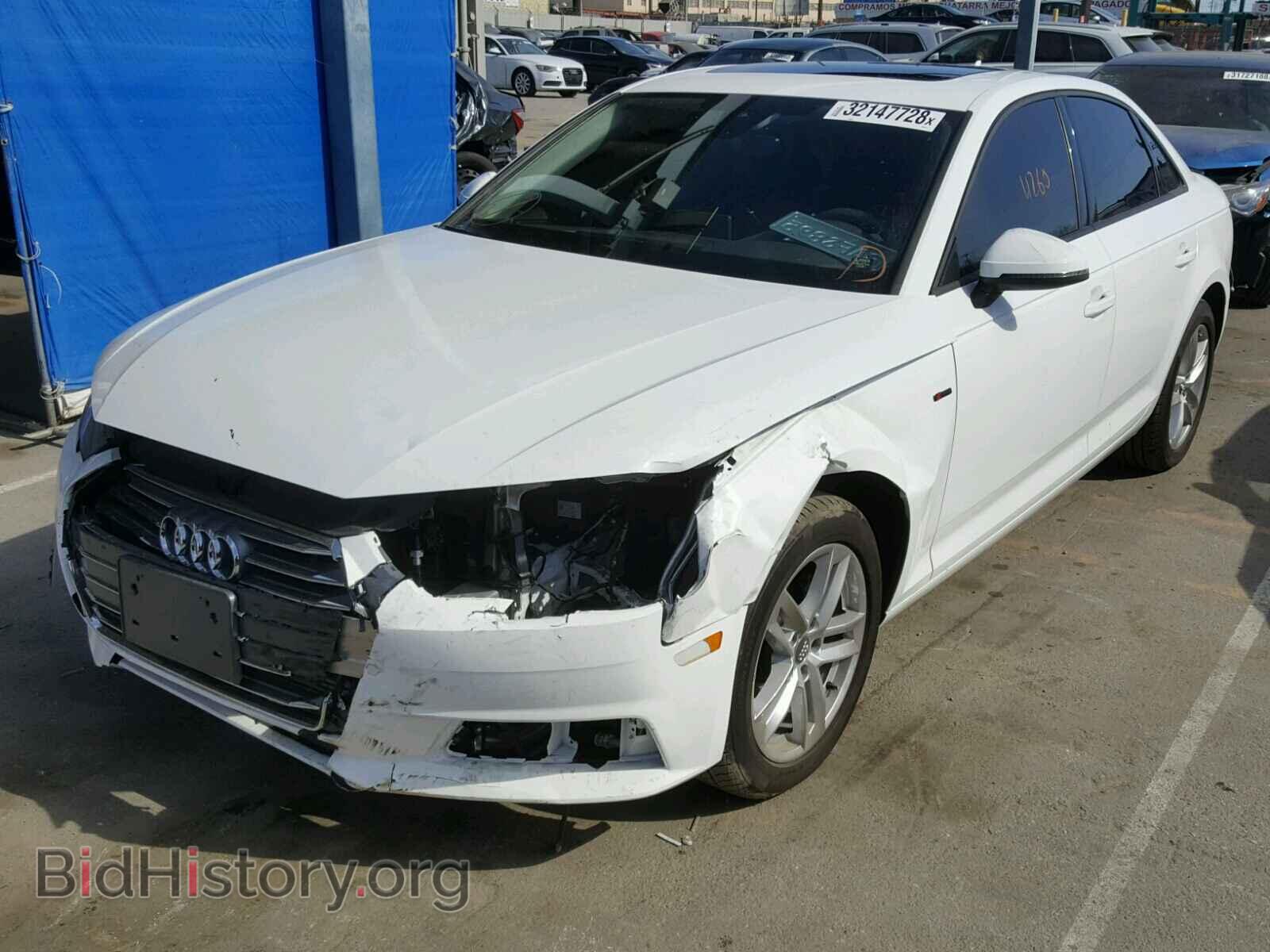 2017 AUDI A4 - VIN: WAUGMAF48HN070179 - Фото 2